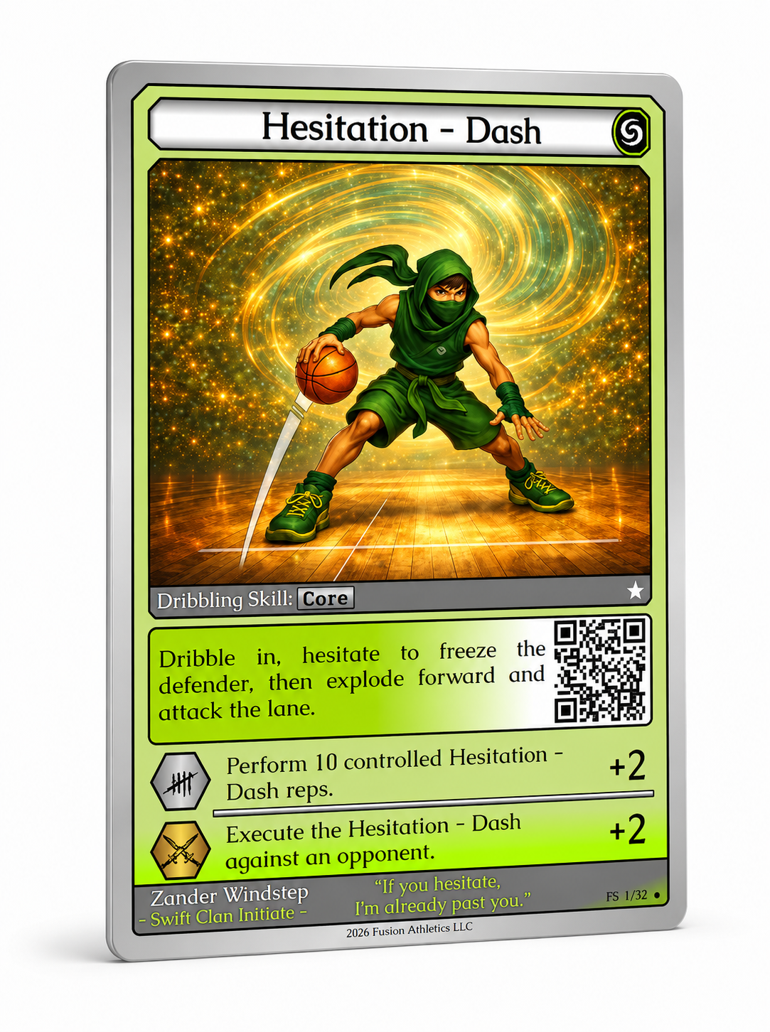 Hesitation - Dash Challenge Card